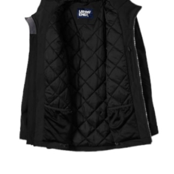 LANDSEND Mens Squall Hooded Parka +3° to +30° Evergreen Forest - Picture 4 of 5